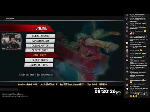 DSP has a NUCLEAR BEG during STREET FIGHTER. NO SUPERCHATS, NO MEMBERSHIPS, ONLY $30?!?!?!?!