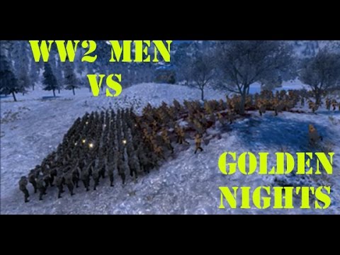 UEBS - 500 Spartans vs 250 Heavy Knights vs 150 WW2 Soldiers