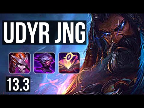 UDYR vs ELISE (JNG) | 7/1/7, Rank 6 Udyr, 600+ games, Godlike | KR Challenger | 13.3