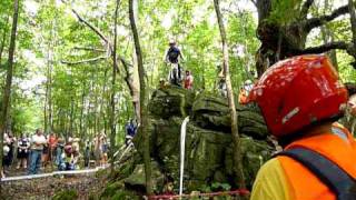 preview picture of video 'Pat Smage Clearing a very high wall in Highgate Springs, Vermont'