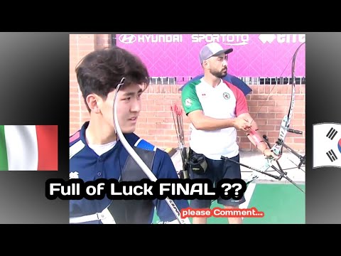 Full of Luck FINAL for the GOLD in Archery WorldCup Medellin, Colombia