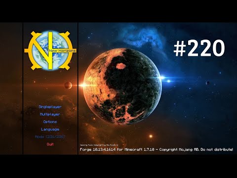 Gregtech New Horizons - 220 - Better Mining and Duplicating Crops