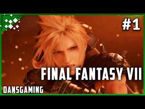 Let's Play Final Fantasy VII Remake  - PS4 Pro Gameplay - Part  1