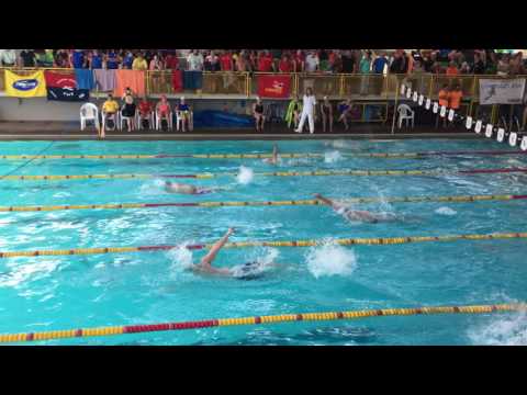 Pedro 100 mts espalda copa España master 2016