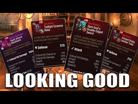 Everyones Well Rolled Gear is Looking Nice! - Epic Seven