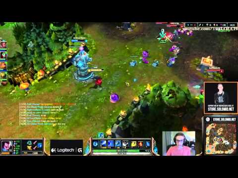 Bjergsen - Yasuo vs Syndra - Mid 2014 [ReplayLOL]