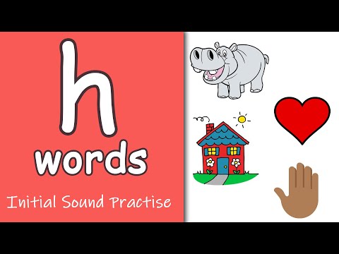 'h' Words | Phonics | Initial Sounds
