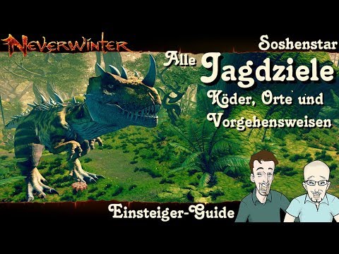 NEVERWINTER: All Hunting Targets Soshenstar -1-2-3 Star Hunting Guide- Beginner Tutorial Tip PS4 ...