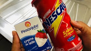 🔴MISTURE CREME DE LEITE COM NESCAU!! VOCÊ NÃO VAI ACREDITAR!! 😍😱