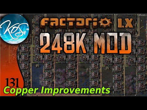 Factorio 248k Mod 131 - COPPER SHORTAGE - Tips & Tricks
