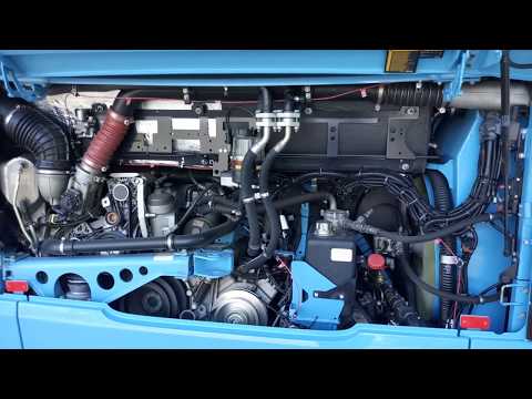 16.4.2020 Der Motorklang von einem Gelenkbus, MAN Lions City 10/2019