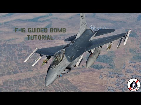DCS World F-16 Guided Bomb & TPOD Tutorial