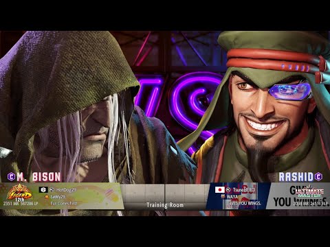 M. BISON ⚡️ HOTDOG29 VS GACHIKUN ⚡️ RASHID | STREET FIGHTER 6