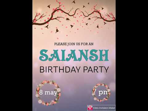 Saiansh birthday