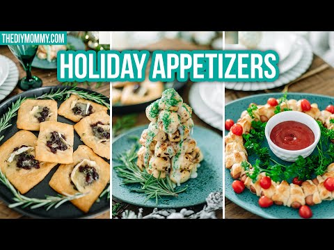 HOLIDAY PARTY APPETIZERS | Easy & Delicious!