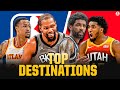 TOP TRADE DESTINATIONS for the biggest available stars | 2022 NBA Free Agency Update