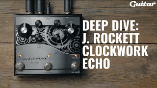 Video thumbnail for Deep Dive: J. Rockett Audio Designs Clockwork Echo | Guitar.com by Guitar