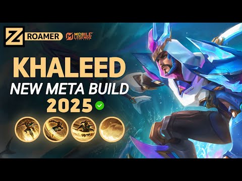 Khaleed NEW META Build 2025, Emblem, and Best Hero Counters | Mobile Legends