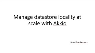 Facebook Shard Locality Management: Akkio (English version) By Daniel 