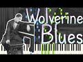 Jelly Roll Morton - Wolverine Blues 1927 (Ragtime / Classic Jazz Piano Synthesia)