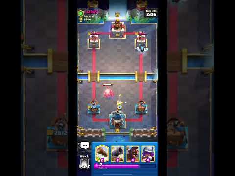 Defend mega knight with 2 elixir & activate king tower