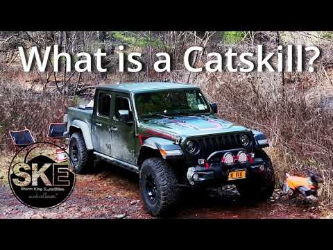 Camping in New York's Catskill Mountains Part 1: Jeep Gladiator JT Off Road Overlanding: SKE 004