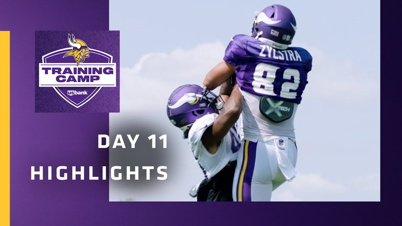 Minnesota Vikings Training Camp Highlights | August 9