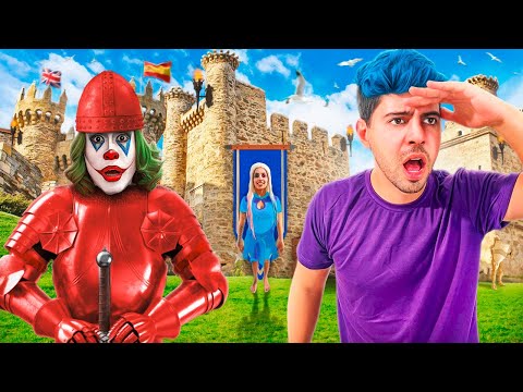 ESCONDE ESCONDE EXTREMO DE CAMUFLAGEM COM CORES EM UM CASTELO!!