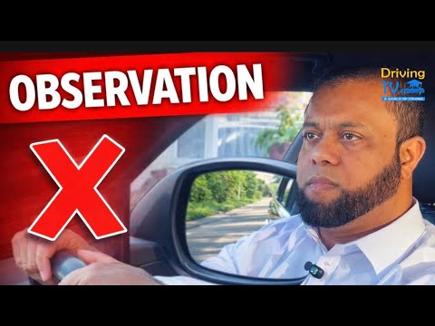 Observation Mistakes That Cause Driving Test Fail