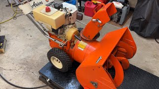 1970s Ariens Snow Snow Blower Leaking Oil