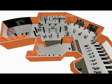 FitActive Carugate - Planimetria 3D