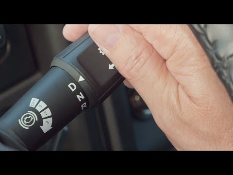 Column Mounted Shifter - Driver Familiarization