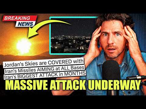 Breaking War UPDATE - IRAN LAUNCHES MASSIVE MISSILE ATTACK ON US BASE IN JORDAN! Biggest In MONTHS