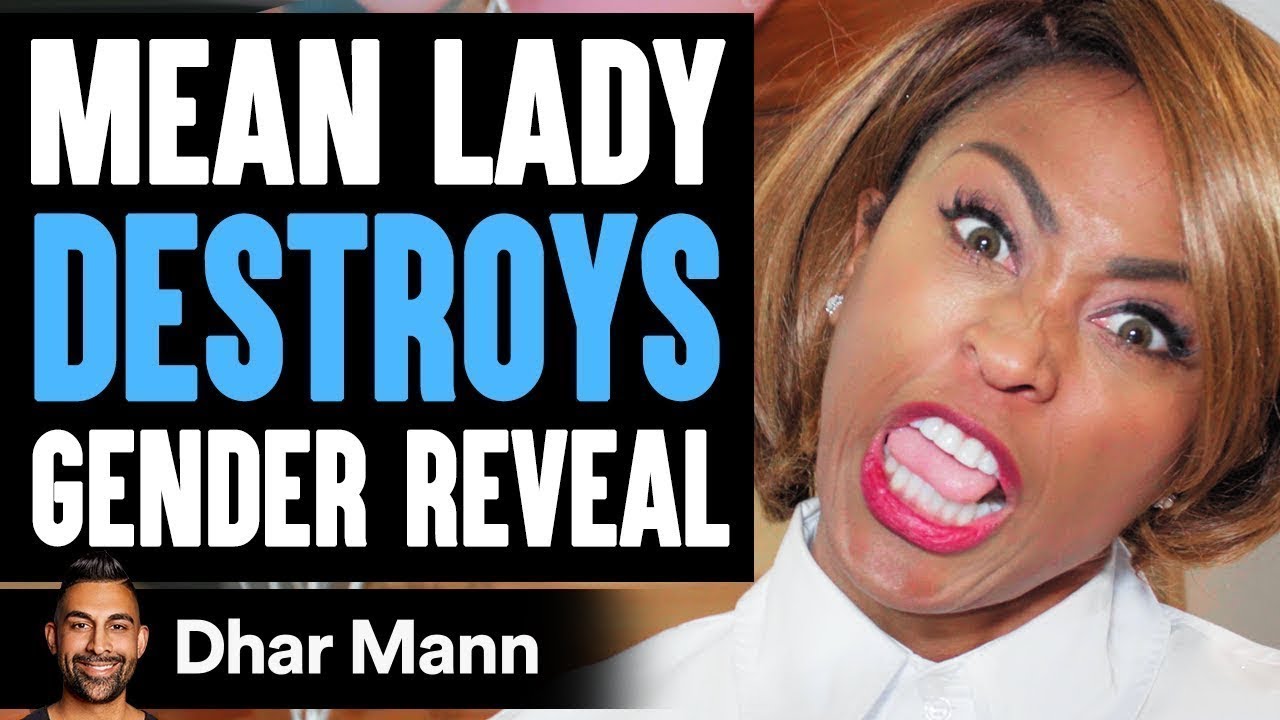 Mean Lady DESTROYS GENDER REVEAL, What Happens Will Shock You | Dhar Mann