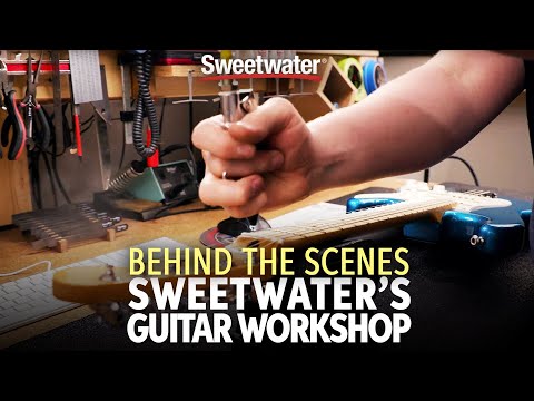 Behind the Scenes of Sweetwater's Guitar Workshop | Guitar Repair at Sweetwater