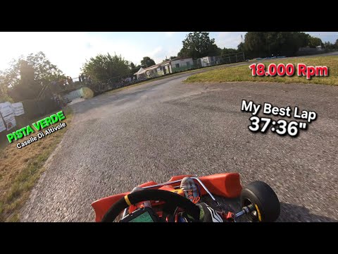 Start 100cc Old Style & My Best Lap 37:36" Kart 100cc Birel 2002