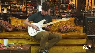 Video thumbnail for Snacks 095: Fender Parallel Universe Limited Edition Whiteguard Strat, Vintage Blonde by Russo Music