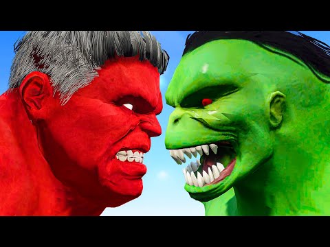 HULK VS HULK | Red Hulk vs Hulk 2099 - What If