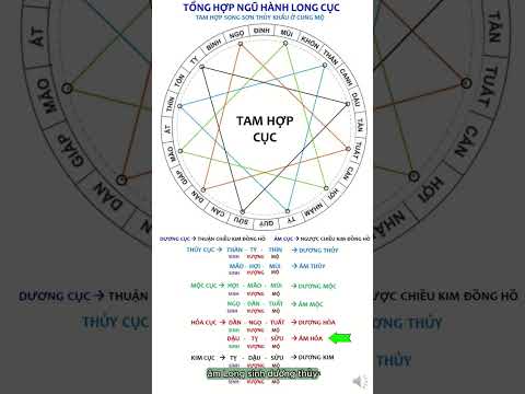 Vòng trường sinh Âm Long - Dương Thủy cục - Phong thủy Địa lý Tả Ao cho nhà ở Đồng Bằng #phongthuy
