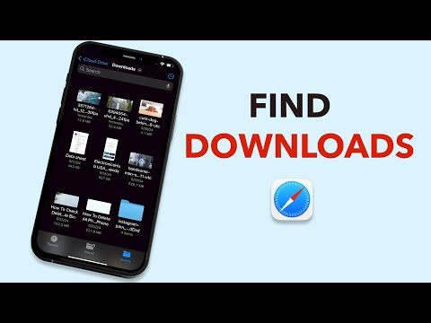 How To Open Safari Downloads On iPhone?