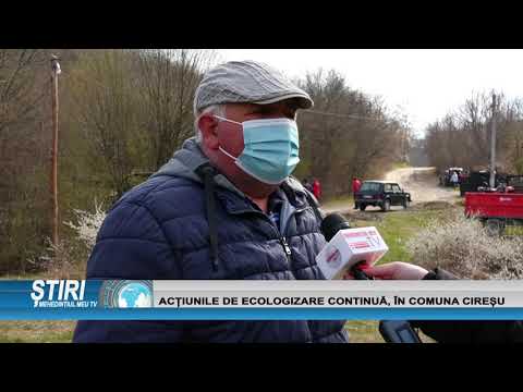 ACȚIUNILE DE ECOLOGIZARE CONTINUĂ, ÎN COMUNA CIREȘU