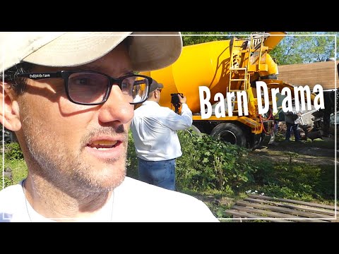 COULD HAVE BEEN A DISASTER! @TexasBarndominiums Concrete Barn Foundation