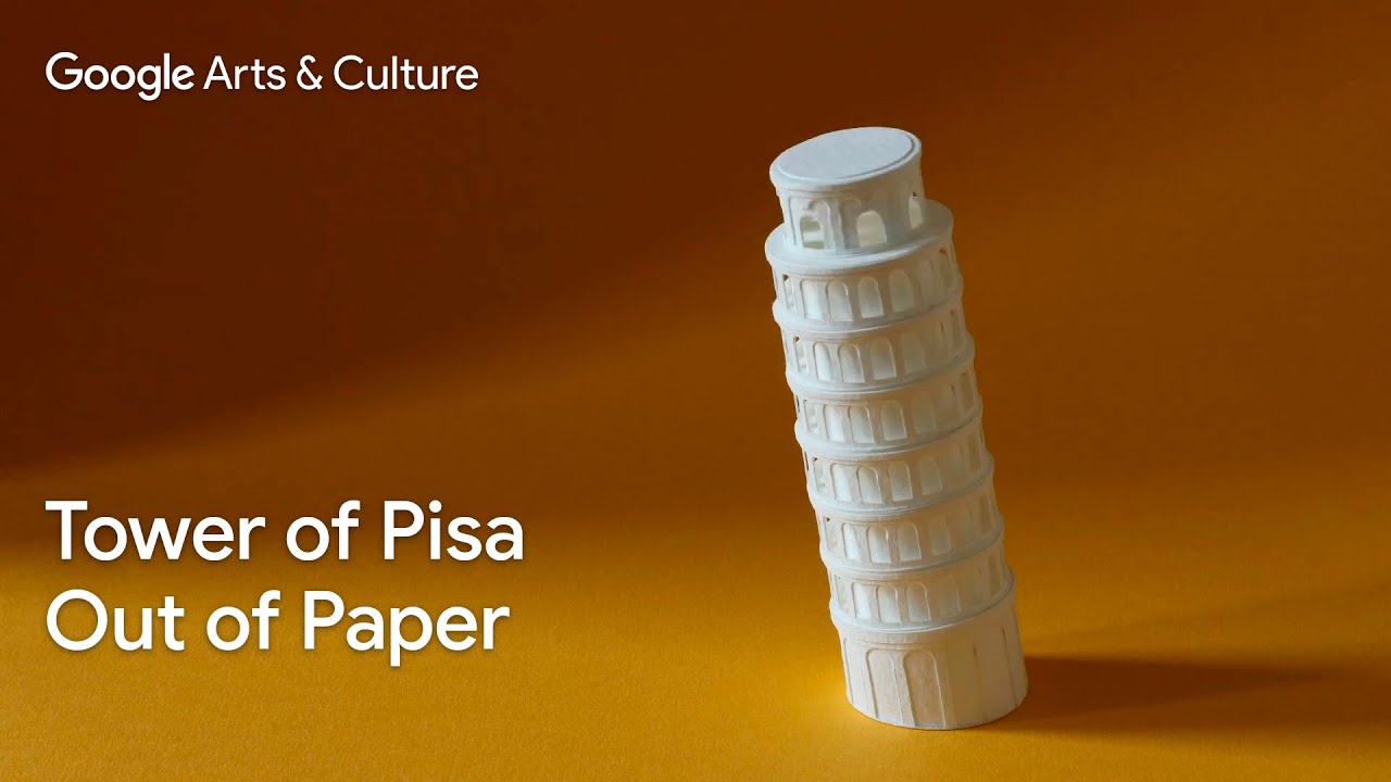 How To Make Your Own Tower of Pisa Out of Paper