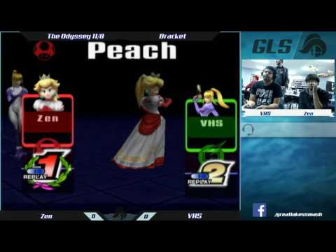 The Odyssey 11/8 - Zen (Peach/Sheik) vs. VHS (Zero Suit Samus)
