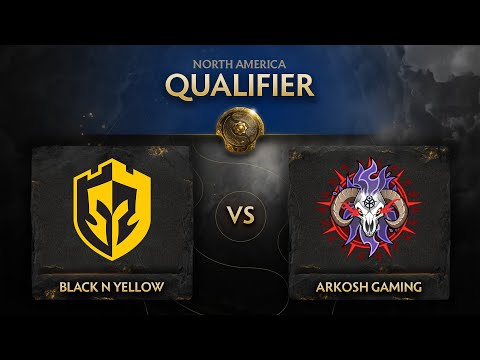 Black N Yellow vs Arkosh Game 2 - TI10 NA Qualifiers: Lower Bracket R3 w/ Lyrical & Fear