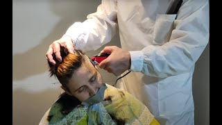CHERRY JANE FORCED SHAVED HAIRCUT FULL VIDEO ✂️