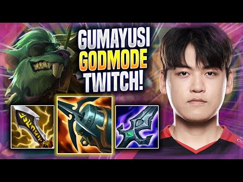 GUMAYUSI LITERALLY GOD MODE WITH TWITCH! - T1 Gumayusi Plays Twitch ADC vs Kalista! | Season 2022