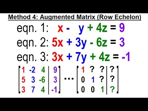 Algebra Ch 35 Systems of of Linear Eq in 3 Variables 1 of 25 A Visual Perspective