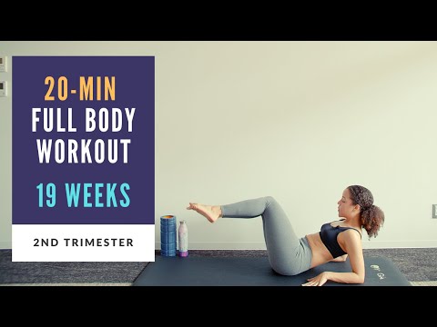 Week 19 of Pregnancy | 20-min Full Body Prenatal Workout