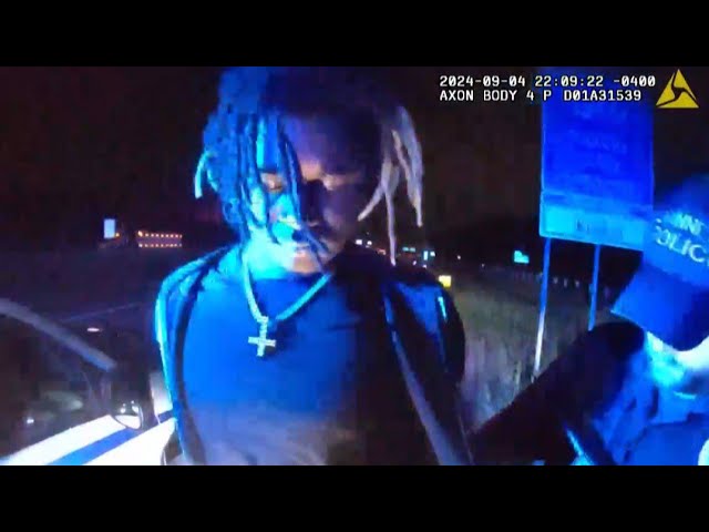 Bodycam: Ken Carson arrested for reckless driving (2024)